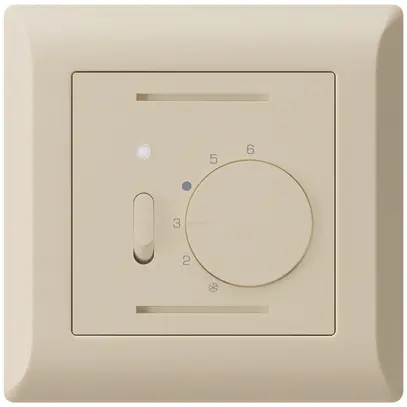 Thermostate d'ambiance ENC kallysto.line beige avec interrupteur 