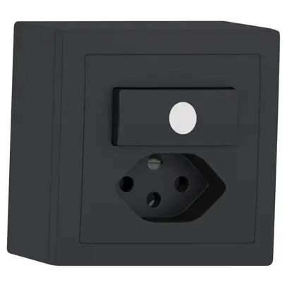 Combinazione lum. AP I SIDUS A 2/C+T13 antracite 