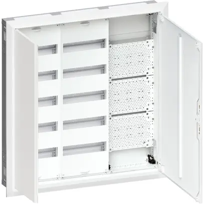 Distributore INC Hager univers 5-file 120UM porta IP30 800×800×110mm 