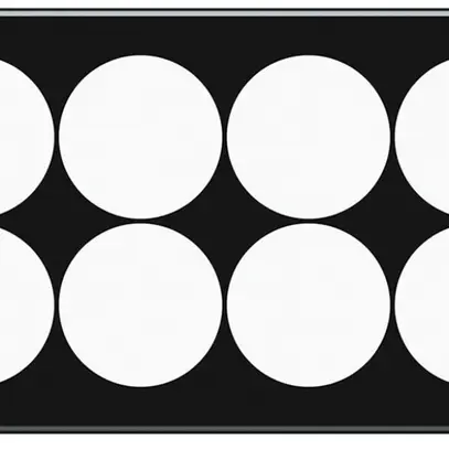 En-tête ENC origin 2×4 horizontal 272×152mm noir 