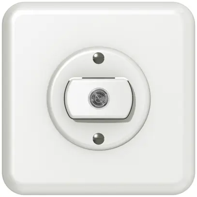 Interrupteur/poussoir lum. ENC CLASSIC 3/1 blanc 