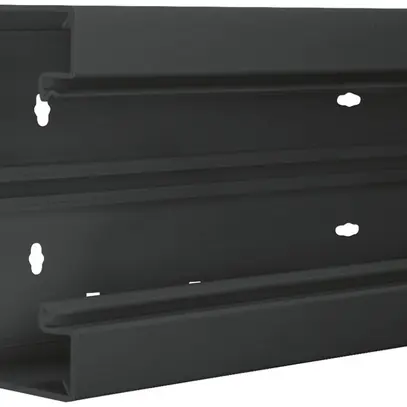 Brüstungskanal Hager BR 65×170mm Oberteil 80mm schwarz 