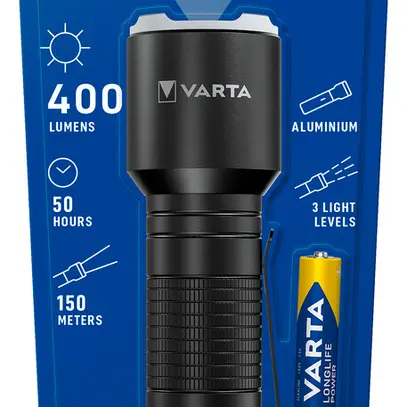 Proiettore mano LED VARTA Light Pro F30 400lm 3×AAA 