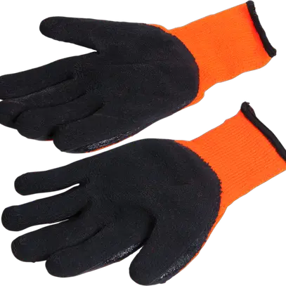 Gants de travail orange, taille 10 