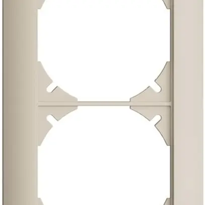 UP-Kopfzeile EDIZIOdue 4×1 crema 