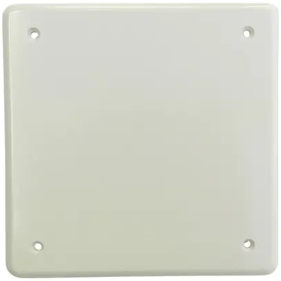 Placca di copertura INC III 4fori di fissaggio bianco 