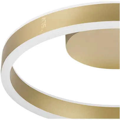 LED-Decken-/Wandleuchte SLV ONE 40 CW 14W 450lm 927/930 DALI Ø400 Messing 