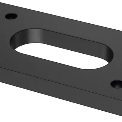 Placca di base Mennekes per colona di carico AMEDIO 255×115×20 mm 