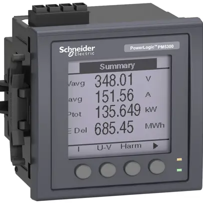 Misuratore universale INS Schneider Electric PM5320 2 uscite digitali Modbus TCP 