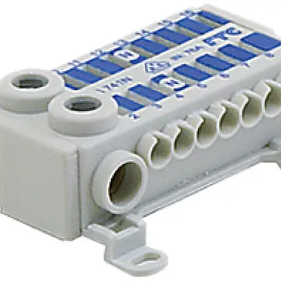 Morsetto Easy Con.Box 1L 2×2.5…16mm², 14×0.5…4mm², blu 