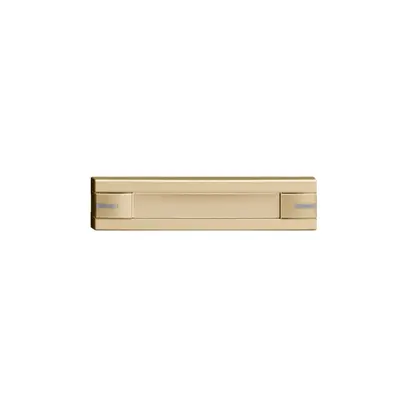 Tasto 1/4 KNX/elettronic.c. LED+cart. EDIZIOdue comando 2×1 sand 