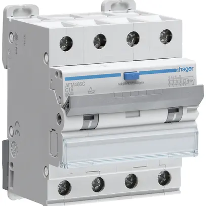 FI/LS-Schalter Hager RCBO 4P Charakteristik C 16A 0.3A Typ A 4TE 