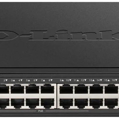 Switch D-Link DGS-1100-24PV2/E, 24-Port smart managed Layer2 Gigabit PoE 