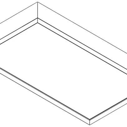 Alloggio di base Siteco Apollon acciaio 1545×310×70mm bianco 