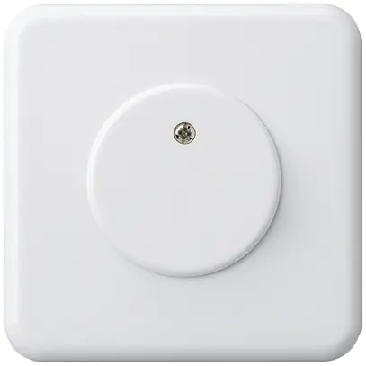 Plaque d'obturation ENC basico Ø43mm blanc 