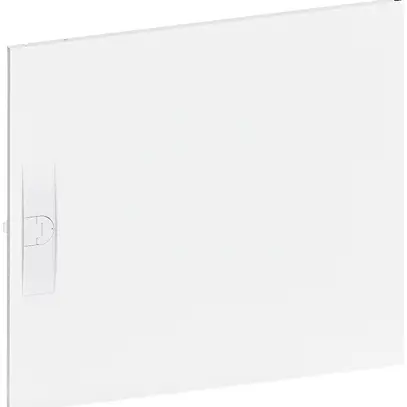 Porte droite Hager 519×469×12mm IP30 blanc pur 
