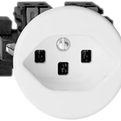 Intérieur AG,GUP T23 16A blanc, avec bornes enf. 