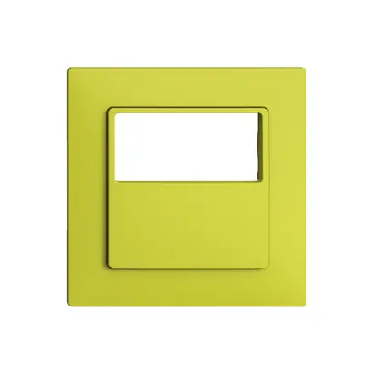 Kit frontal EDIZIOdue F pour détecteur de mouvement pirios 180 R eco plus, lemon 