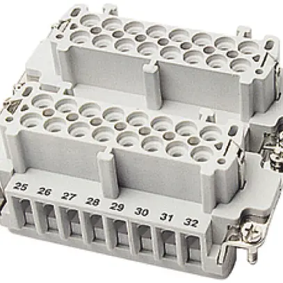 Interno di presa femmina B32 0.5…2.5mm², con protezione di filo 17…32 