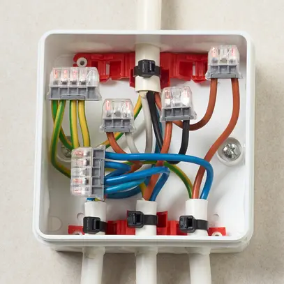 Boîte de dérivation AP ELTAG ABB AP9 80×80×35mm IP65 gris 