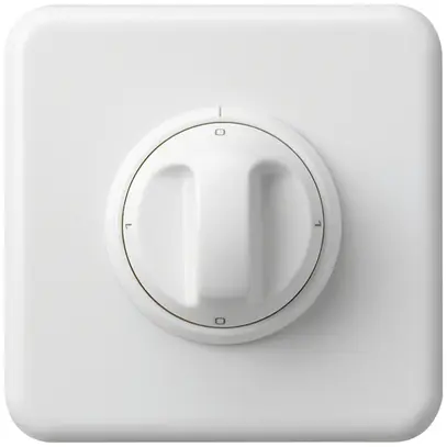 Interrupteur rotatif ENC basico 0/3L blanc 