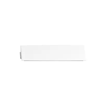 Plaquette indicatrice EDIZIOdue colore pour sortie oblique, blanc 