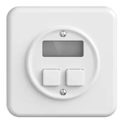 Thermostat d'ambiance KNX ENC STANDARDdue 2×avec LED RGB, blanc 
