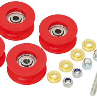 Set di rulli di scorrimento RUNPOTEC, per la bobina d'acciaio Ø 730/1000mm 