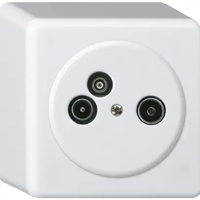 Presa antenna AP TV-R-dati basico 4dB bianco 