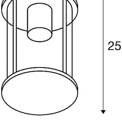 Lampada a sospensione SLV PHOTONIA E27 IP44 antracite 
