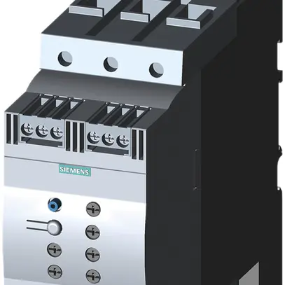 Sanftstarter Siemens SIRIUS 3RW40 S3 106A 55kW ON/OFF, Us=110…230VUC 