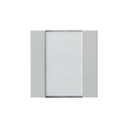 Kit frontal Hager kallysto 2×KNX gris clair 