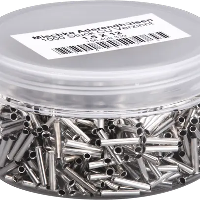 Capocorda Mischke E DIN 46228 1.5mm²/12mm nudo Cu-stagnato 