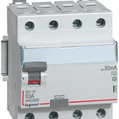 Disgiuntore monoblocco Legrand 4P 40A 30mA tipo A 