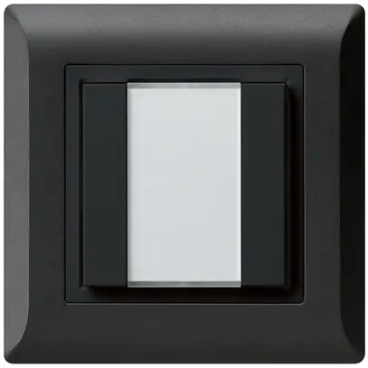 Pulsante multifunzionale INC kallysto.line KNX RF 2×nero 