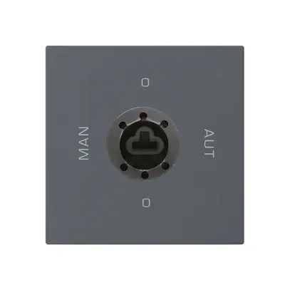Intérieur interrupteur à clé 0-Man-0-Aut. kallysto 2/1L anthracite pour serrure 