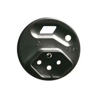 Kit frontale FH per presa FI nero 