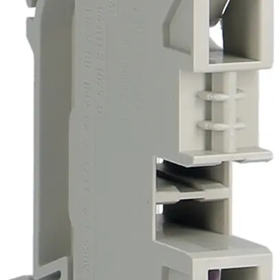 Morsetto di passaggio Hager 6mm², 2×L, 800V, ad innesto, aperto sul lato 