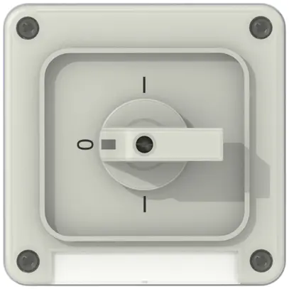 Interrupteur rotatif AP NAP SUPRA CO 0/2 gris 