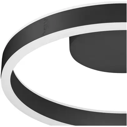 LED-Decken-/Wandleuchte SLV ONE 40 CW 14W 450lm 927/930 DALI Ø400 schwarz 