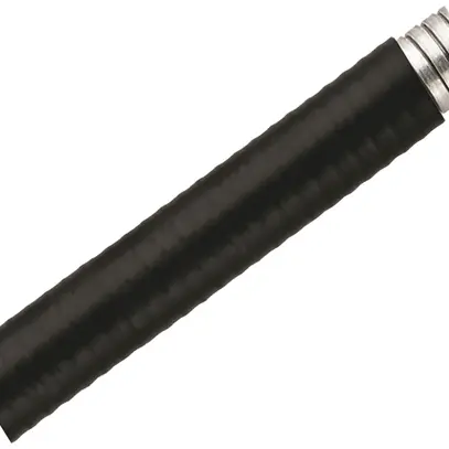 Tuyau métallique Plica LTP M50 10m flexible acier zingué/PVC noir 