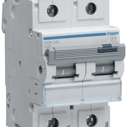 Disgiuntore Hager MCB 2P 400V tipo C 40A 3UM 