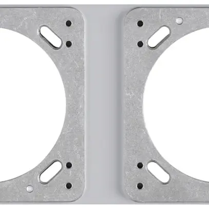 Intestazione INC robusto 1×2 grigio chiaro 