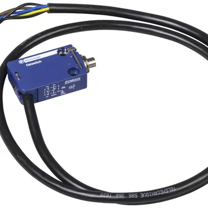 Interruttore di posizione OsiSense XCMD pulsante a bottone, cavo 1m 