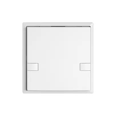 Poussoir universel EDIZIO.liv UNI SNAPFIX® 12…48V s.LED 1× comm.2T bc 