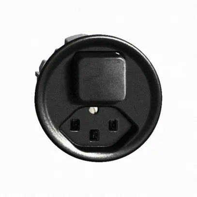 Combinazione INC I FH A-R/1L +T23 nero 16A 
