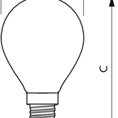 Lampada LED Philips MAS LEDLuster E14 3.4W 470lm 2200…2700K REG 