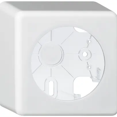 Boîtier AP basico blanc h=54mm Ø58mm 