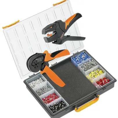 Assortimento utensile di serraggio Weidmüller PZ 10 HEX/STRIPAX codice colore WM 