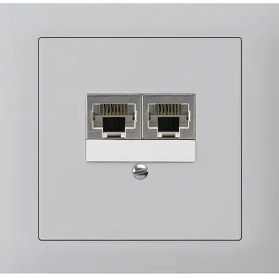 Scatola INS kallysto 2×RJ45s separato CUC grigio chiaro 
